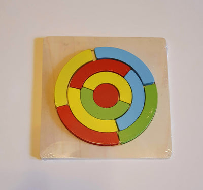 Puzzle din lemn in stil Montessori - Forme geometrice , marimi si sectiuni - 3 MODELE