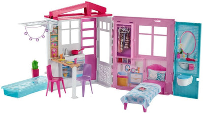 Barbie si Casa de joaca cu 2 etaje