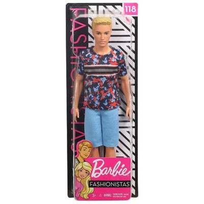 BARBIE FASHIONISTAS - Barbie Ken in Pantaloni Scurti - Model 118