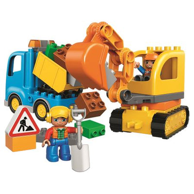 LEGO DUPLO - Camion si excavator pe senile - cod 10812
