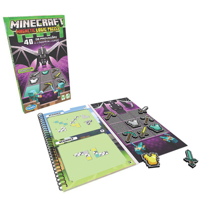 Thinkfun - Minecraft Magnetic Travel Game, lb.română
