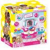 Bucatarie portabila Barbie cu 13 accesorii