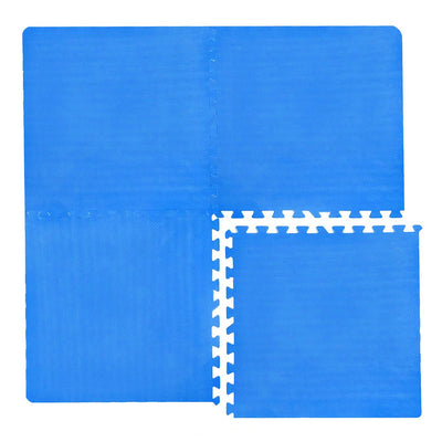 Covor puzzle din spuma -Albastru , grosime 1 cm