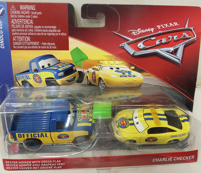 Cars 3 - Dexter Hoover si Charlie Checker
