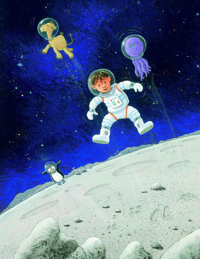 Andrei zboara spre Luna