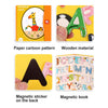 Carte cu Litere Magnetice - Invatam alfabetul in Engleza