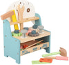 Mini Banc de lucru din lemn cu unelte - Set in stil Montessori