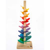 Joc din lemn Curcubeu in stil Montessori - Petal Tree - Copacul Curcubeu - 70 cm