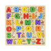 Puzzle din lemn - Alfabetul 3D Litere Mari
