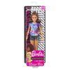 BARBIE FASHIONISTAS - Barbie cu bluza curcubeu -Model 112