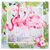 Tablou canvas decorativ cu flamingo