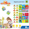 Puzzle magnetic de construit - Joc educativ cu 18 piese