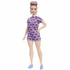 Barbie Fashionistas - Barbie cu pantaloni scurti mov - model 75