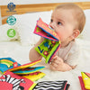 Set de 6 carti senzoriale pentru bebe – Carti textile si de baie - TOPBRIGHT