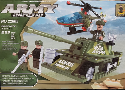 Set constructie - ARMY - Tanc si Elicopter